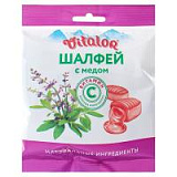 цена ВИТАЛОР КАРАМЕЛЬ ЛЕДЕНЦОВАЯ С ВИТАМИНОМ C ВКУС ШАЛФЕЙ С МЕДОМ ПАК. 60Г в Доброй Аптеке купить ВИТАЛОР КАРАМЕЛЬ ЛЕДЕНЦОВАЯ С ВИТАМИНОМ C ВКУС ШАЛФЕЙ С МЕДОМ ПАК. 60Г в Доброй Аптеке